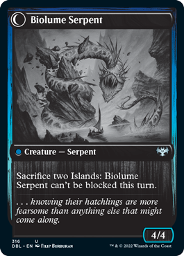 Biolume Egg // Biolume Serpent [Innistrad: Double Feature] | Grognard Games