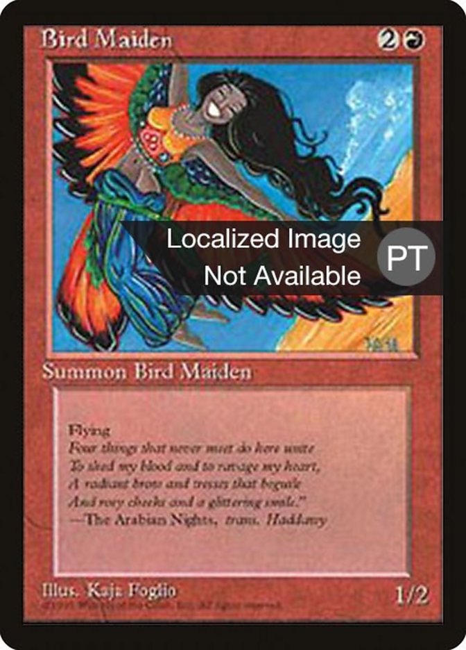 Bird Maiden [Fourth Edition (Foreign Black Border)] | Grognard Games