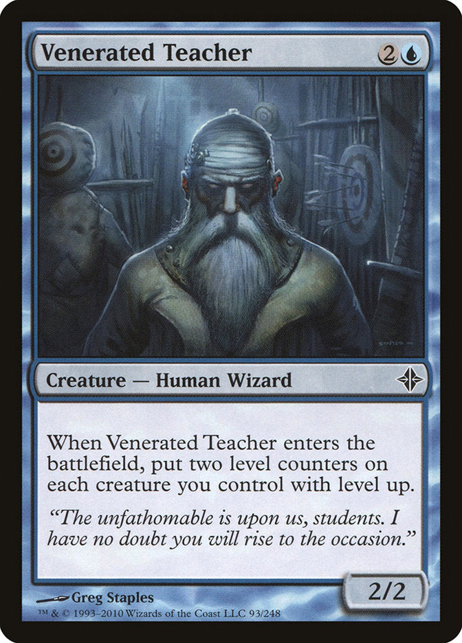 Venerated Teacher [Rise of the Eldrazi] | Grognard Games