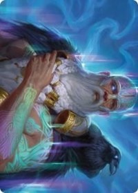 Alrund, God of the Cosmos Art Card [Kaldheim: Art Series] | Grognard Games