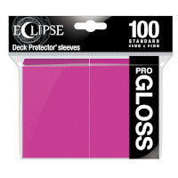 Eclipse Sleeves GLOSS Hot Pink | Grognard Games