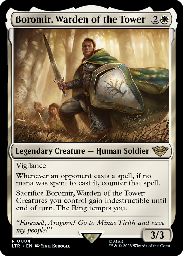 Boromir, Warden of the Tower [The Lord of the Rings: Tales of Middle-Earth] | Grognard Games