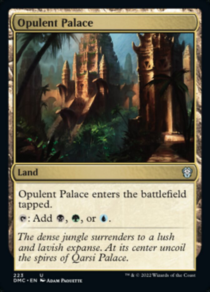 Opulent Palace [Dominaria United Commander] | Grognard Games