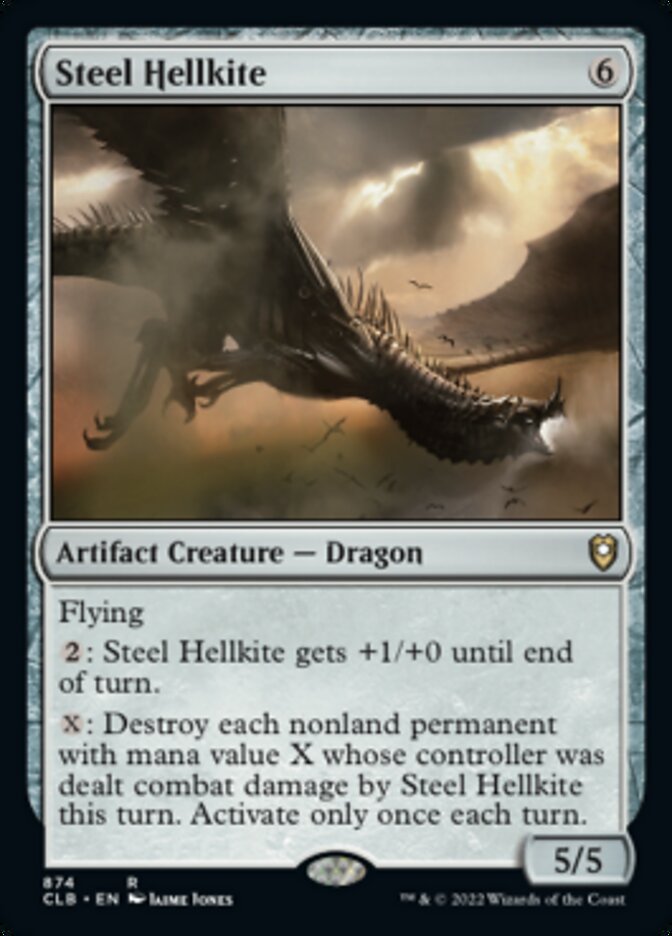 Steel Hellkite [Commander Legends: Battle for Baldur's Gate] | Grognard Games