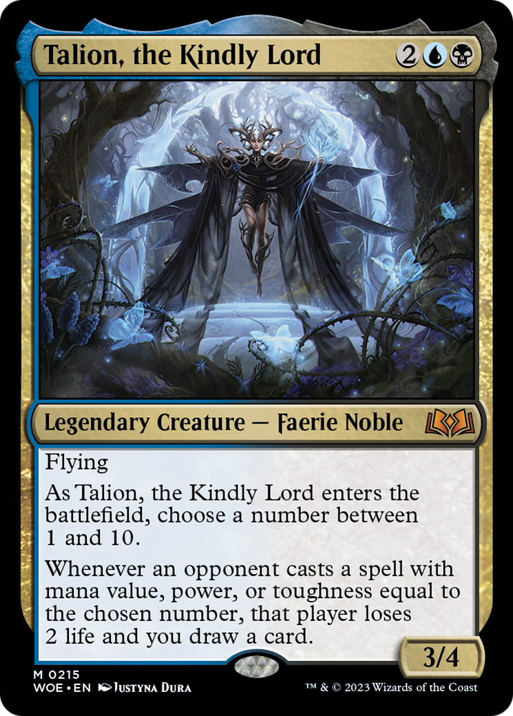 Talion, the Kindly Lord [Wilds of Eldraine] | Grognard Games