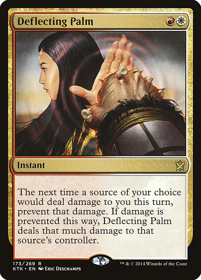 Deflecting Palm [Khans of Tarkir] | Grognard Games