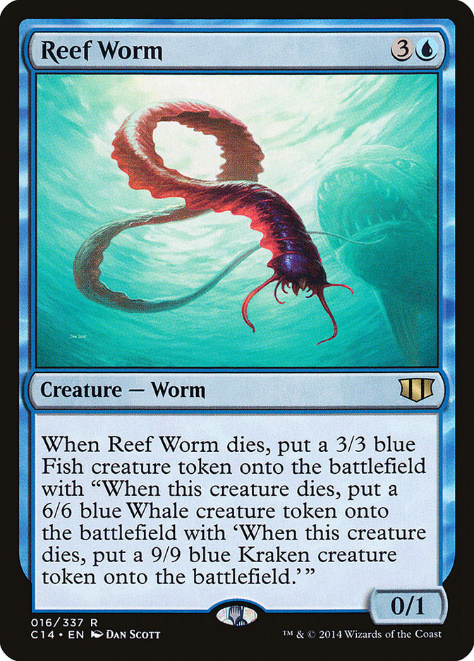 Reef Worm [Commander 2014] | Grognard Games