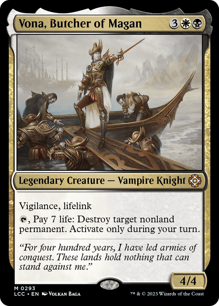 Vona, Butcher of Magan [The Lost Caverns of Ixalan Commander] | Grognard Games