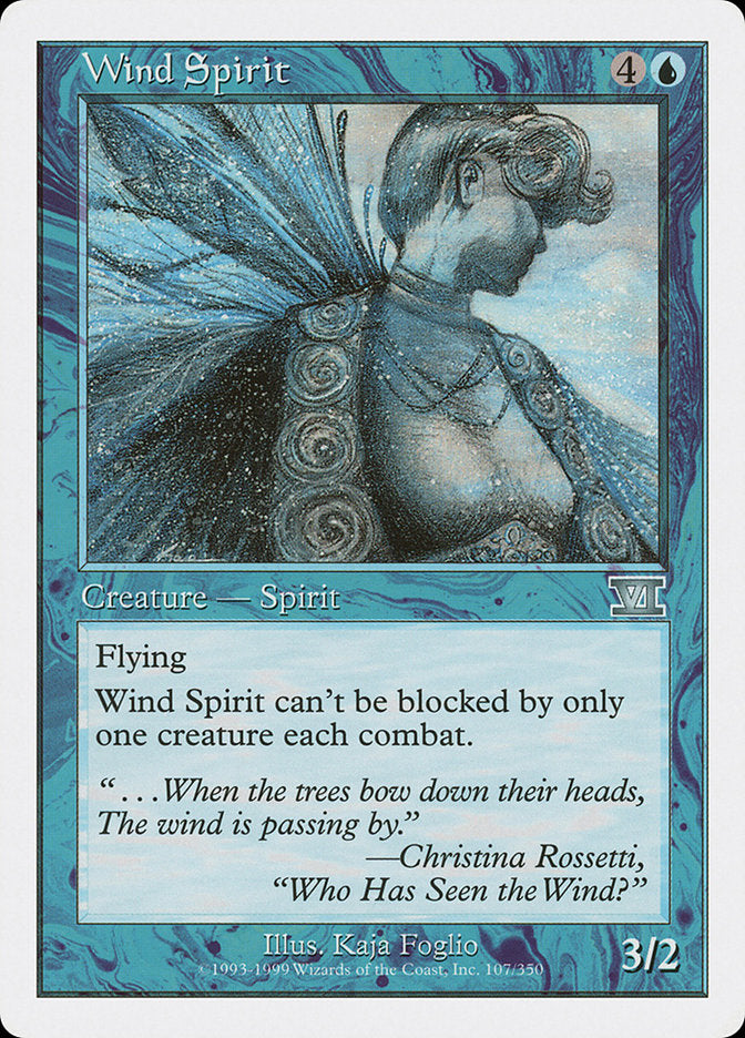 Wind Spirit [Classic Sixth Edition] | Grognard Games