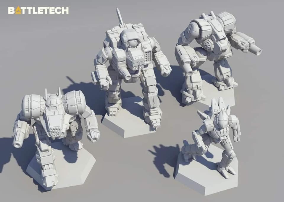 Battletech CAT 35736 Inner Sphere Support Lance | Grognard Games