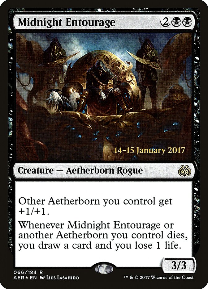 Midnight Entourage  [Aether Revolt Prerelease Promos] | Grognard Games