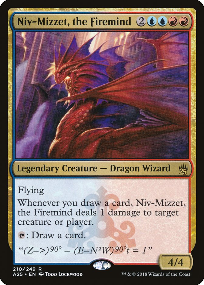 Niv-Mizzet, the Firemind [Masters 25] | Grognard Games