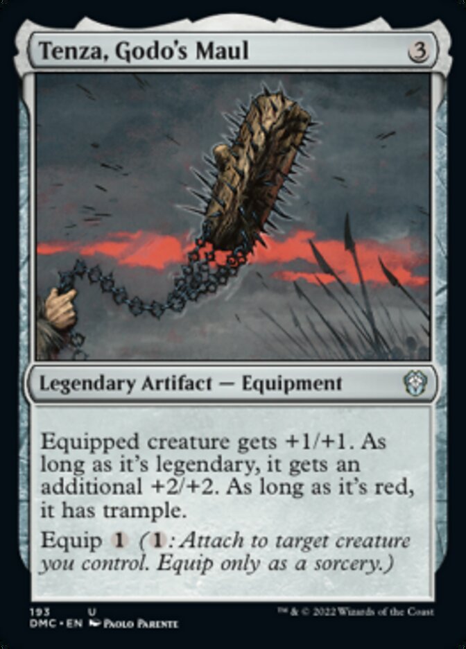 Tenza, Godo's Maul [Dominaria United Commander] | Grognard Games