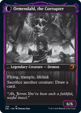 Jerren, Corrupted Bishop // Ormendahl, the Corrupted [Innistrad: Double Feature] | Grognard Games