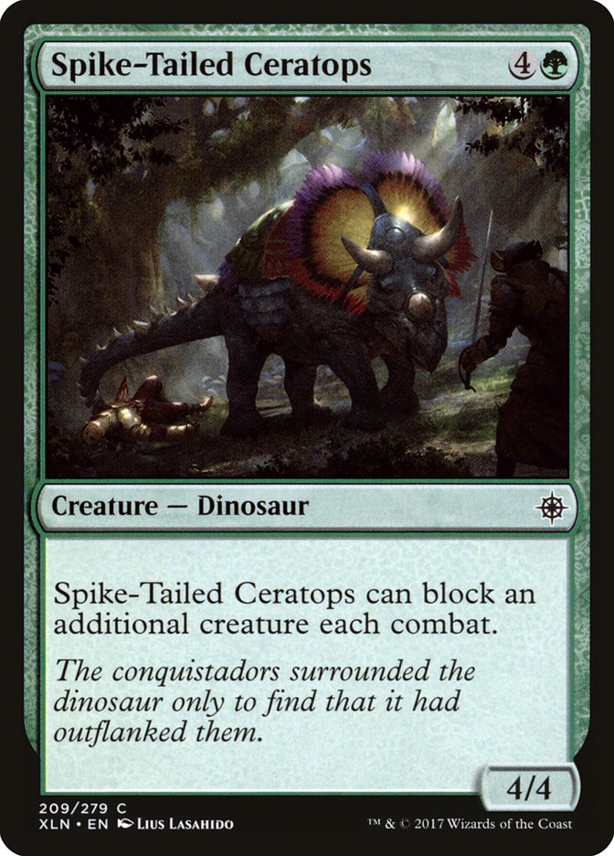 Spike-Tailed Ceratops [Ixalan] | Grognard Games