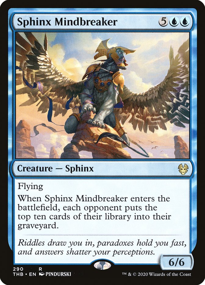 Sphinx Mindbreaker [Theros Beyond Death] | Grognard Games