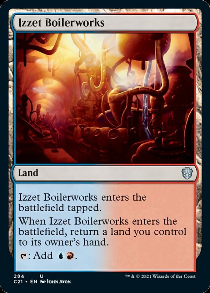 Izzet Boilerworks [Commander 2021] | Grognard Games