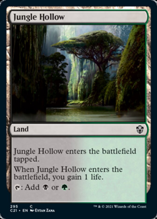 Jungle Hollow [Commander 2021] | Grognard Games