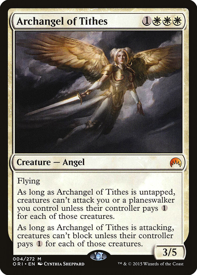 Archangel of Tithes [Magic Origins] | Grognard Games