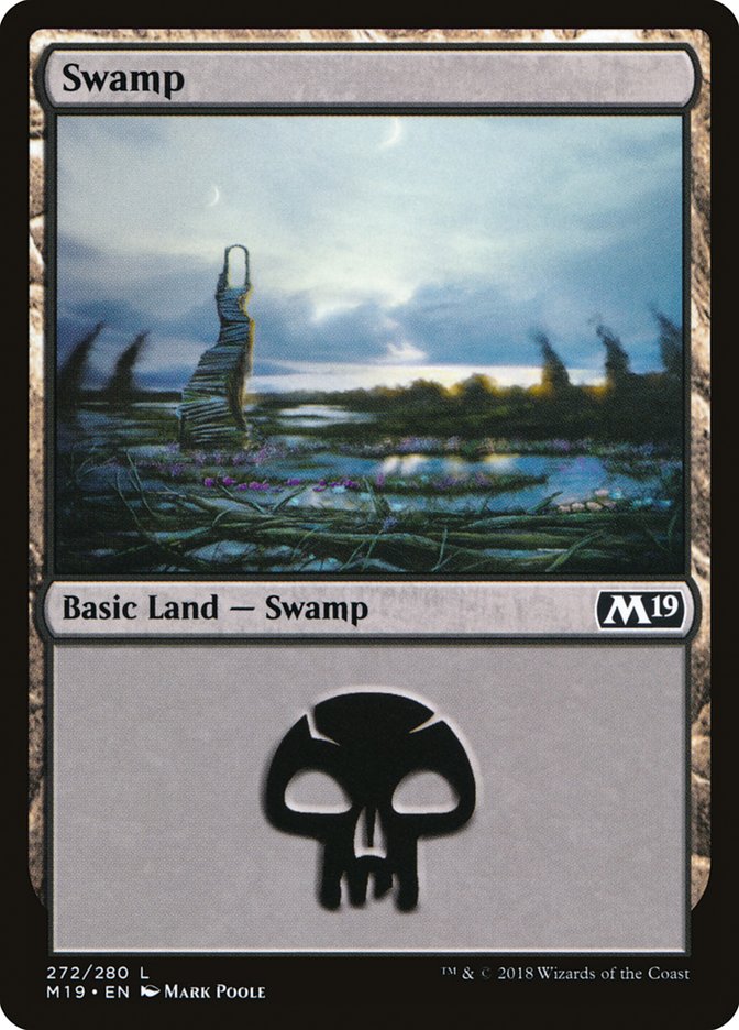 Swamp (272) [Core Set 2019] | Grognard Games