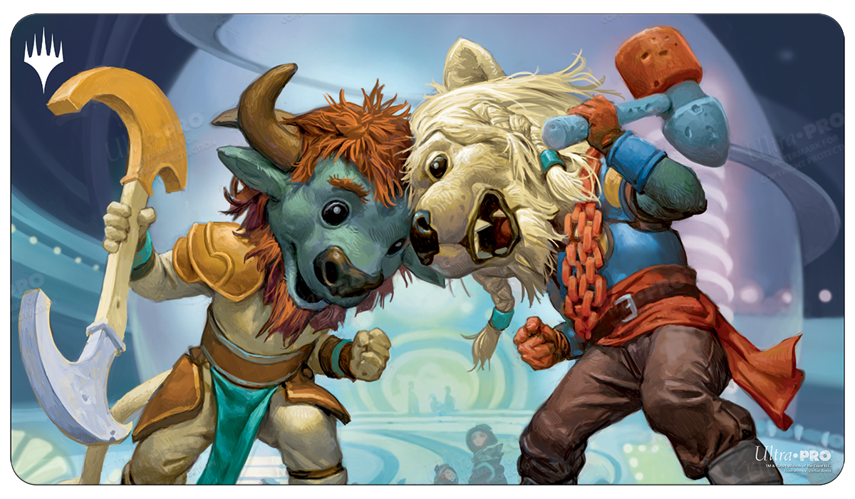 Unfinity Face Off Standard Gaming Playmat for Magic: The Gathering | Grognard Games