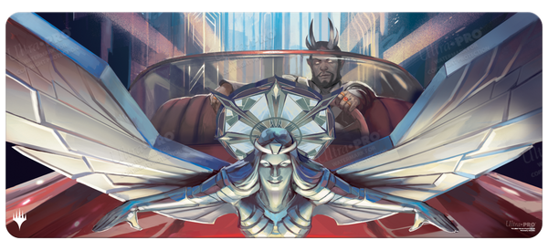 Streets of New Capenna Collector Booster Key Art 6ft Table Playmat for Magic: The Gathering | Grognard Games