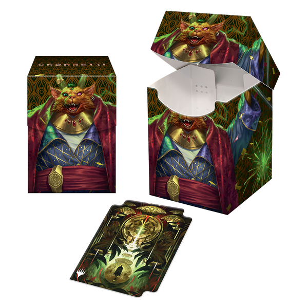 Streets of New Capenna Jetmir and their Cabaretti Crime Family 100+ Deck Box for Magic: The Gathering | Grognard Games