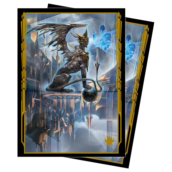 Streets of New Capenna Raffine, Scheming Seer Standard Deck Protector Sleeves (100ct) for Magic: The Gathering | Grognard Games