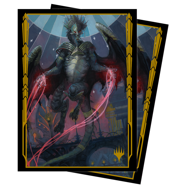 Streets of New Capenna Ziatora, the Incinerator Standard Deck Protector Sleeves (100ct) for Magic: The Gathering | Grognard Games