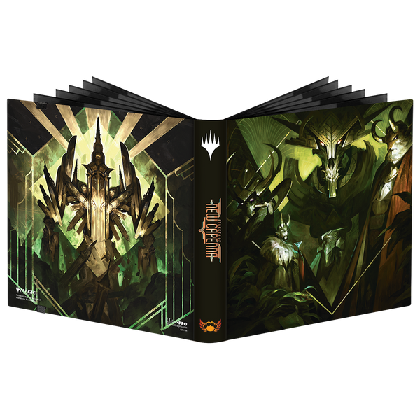 Streets of New Capenna Meeting of the Five and Titan of Industry 12-Pocket PRO-Binder for Magic: The Gathering | Grognard Games