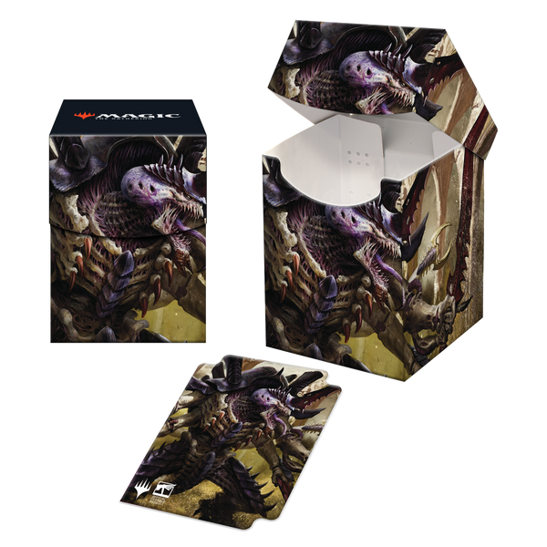 Warhammer 40K Commander The Swarmlord 100+ Deck Box for Magic: The Gathering | Grognard Games