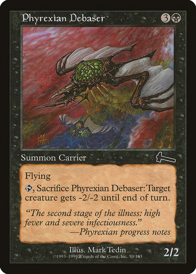 Phyrexian Debaser [Urza's Legacy] | Grognard Games