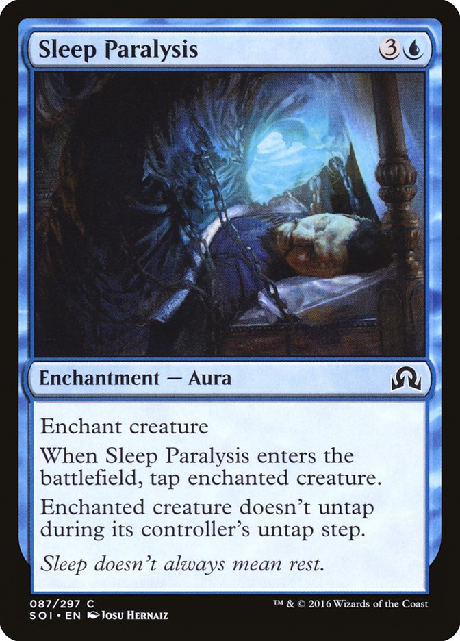 Sleep Paralysis [Shadows over Innistrad] | Grognard Games