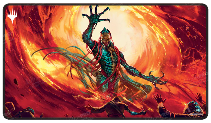 Ultra Pro Magic Playmat - The Brothers' War Gix, Yawgmoth Praetor Stitched | Grognard Games