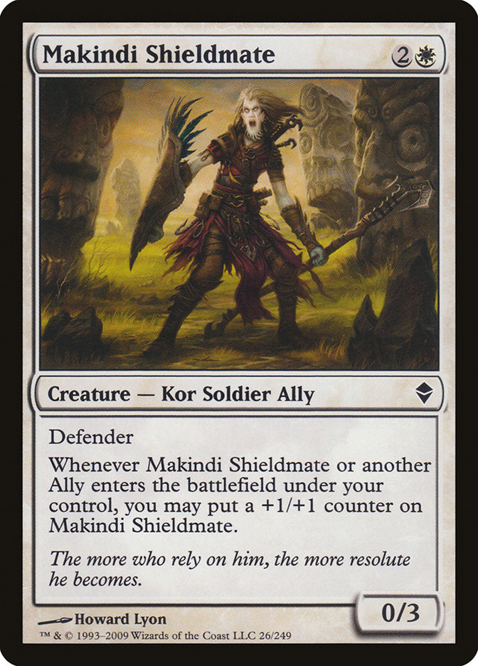 Makindi Shieldmate [Zendikar] | Grognard Games