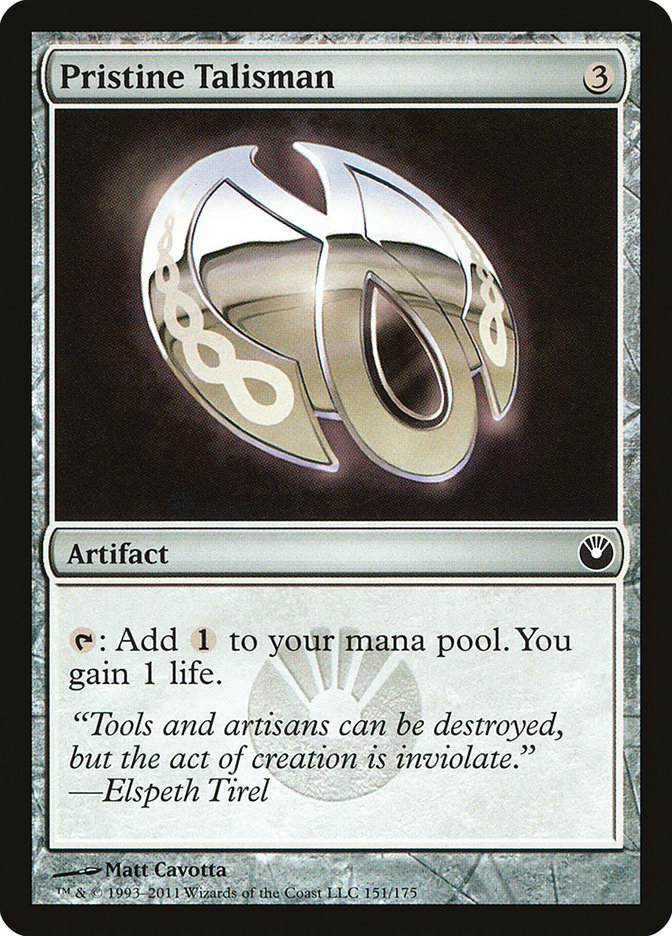 Pristine Talisman (Game Day) [New Phyrexia Promos] | Grognard Games