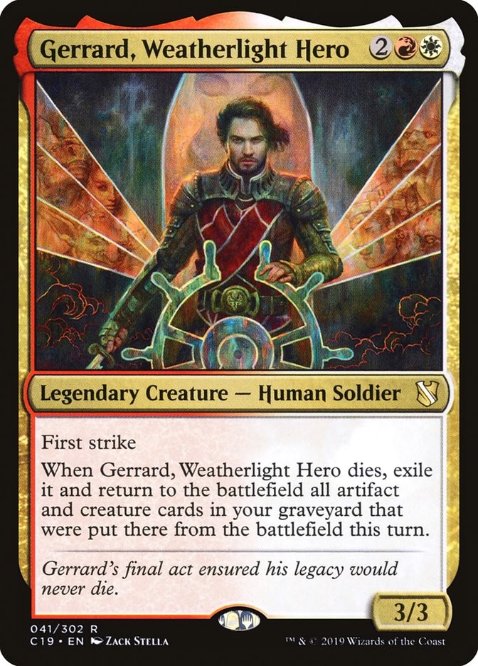 Gerrard, Weatherlight Hero [Commander 2019] | Grognard Games