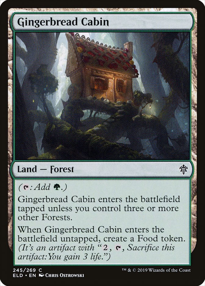 Gingerbread Cabin [Throne of Eldraine] | Grognard Games
