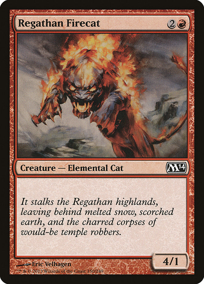 Regathan Firecat [Magic 2014] | Grognard Games