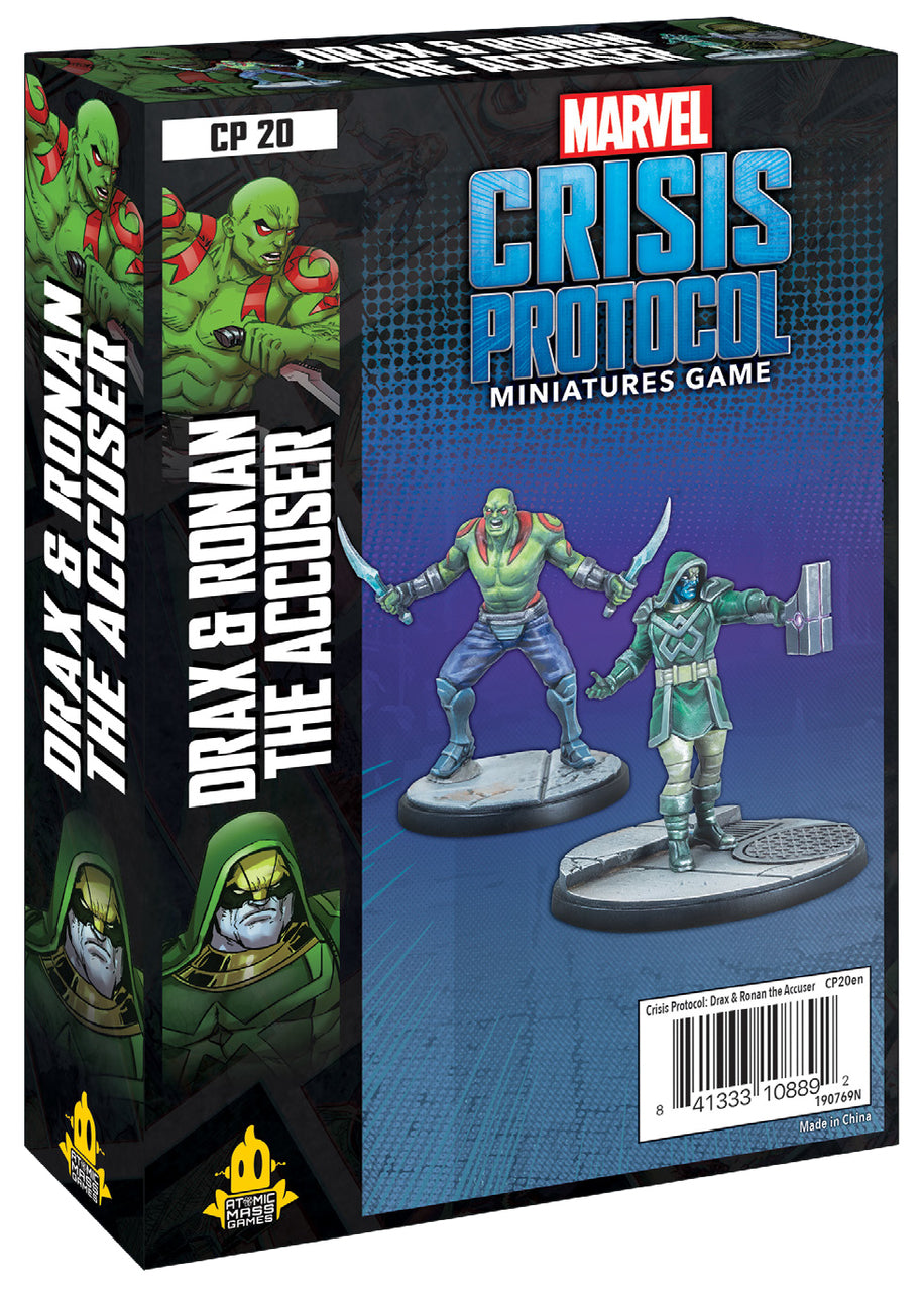 CP 20 Marvel Crisis Protocol: Drax and Ronan the Accuser | Grognard Games