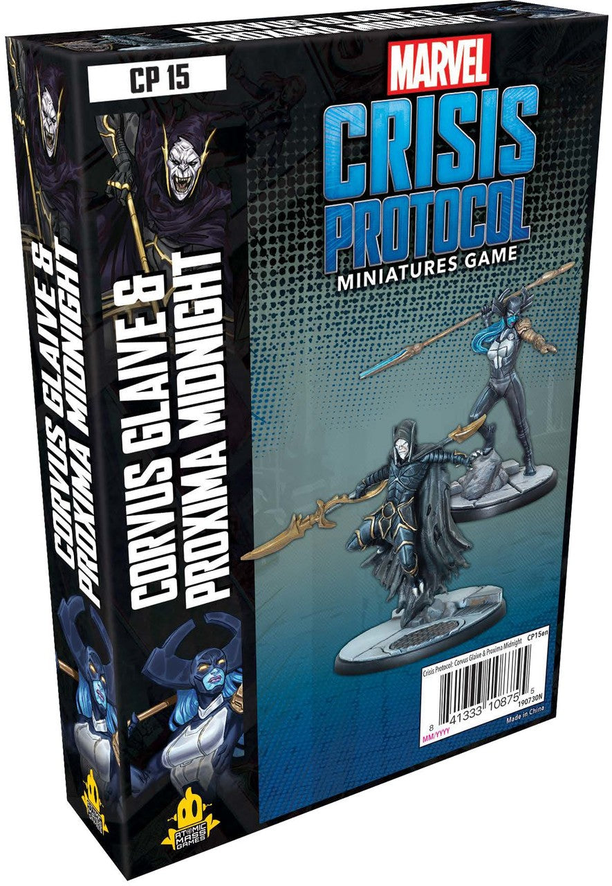 CP 15 Marvel Crisis Protocol: Corvus Glaive and Proxima Midnight | Grognard Games