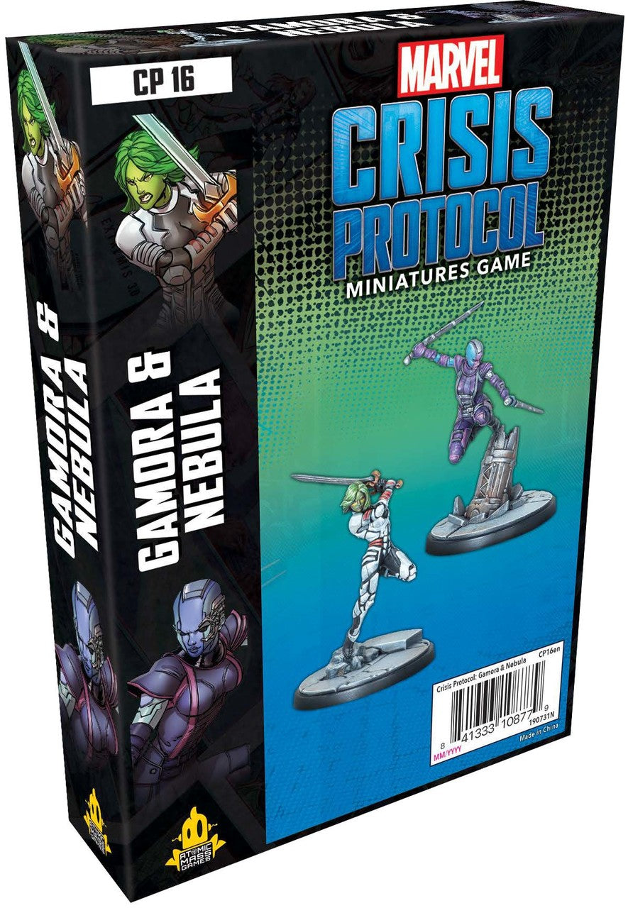 CP 16 Marvel Crisis Protocol: Gamora and Nebula | Grognard Games