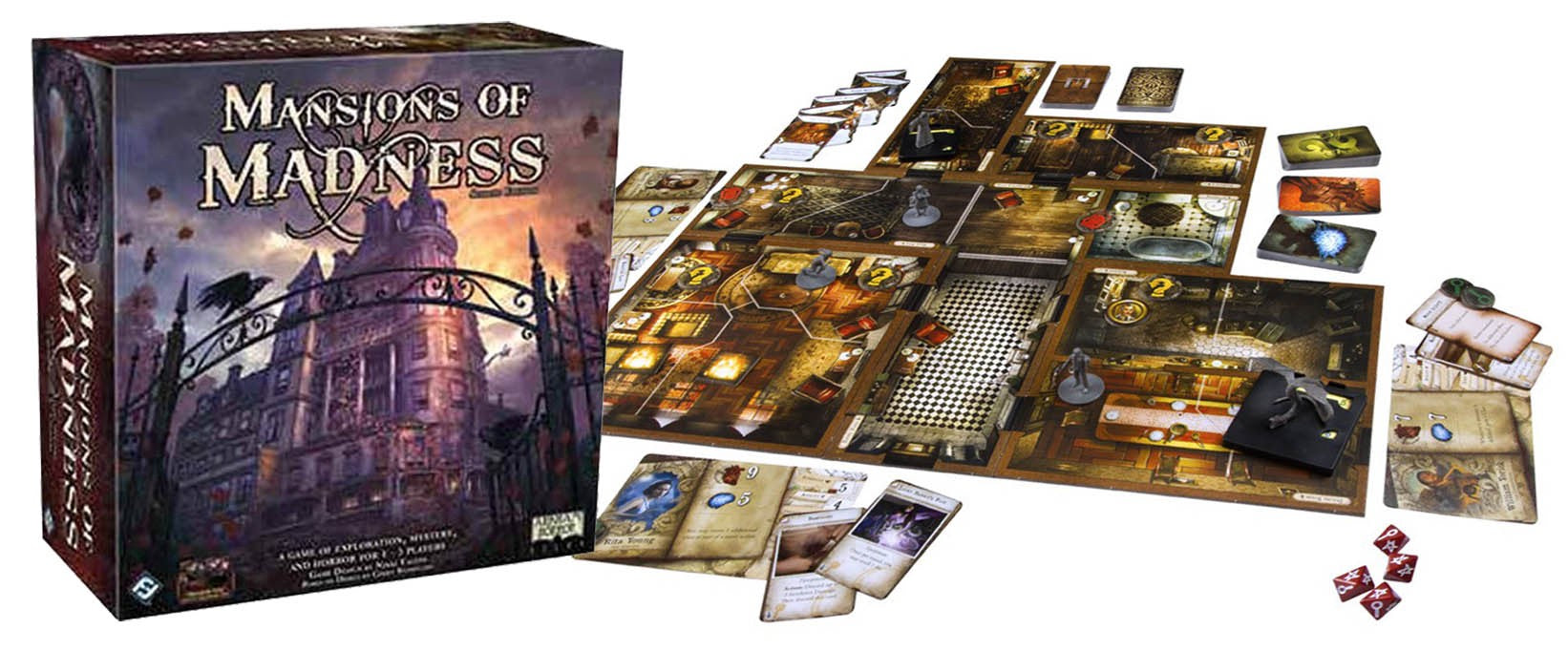 Mansions of Maddness (2nd Edition) | Grognard Games
