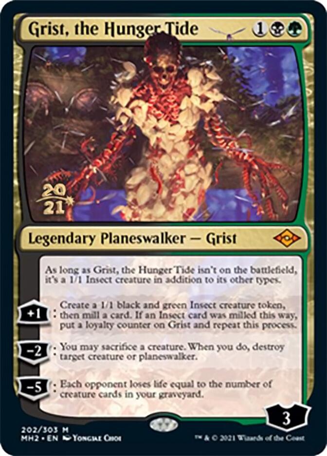 Grist, the Hunger Tide [Modern Horizons 2 Prerelease Promos] | Grognard Games