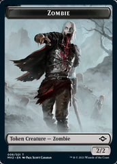 Clue Token (14) // Zombie Token [Modern Horizons 2 Tokens] | Grognard Games