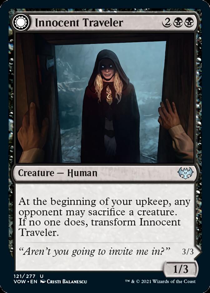 Innocent Traveler // Malicious Invader [Innistrad: Crimson Vow] | Grognard Games