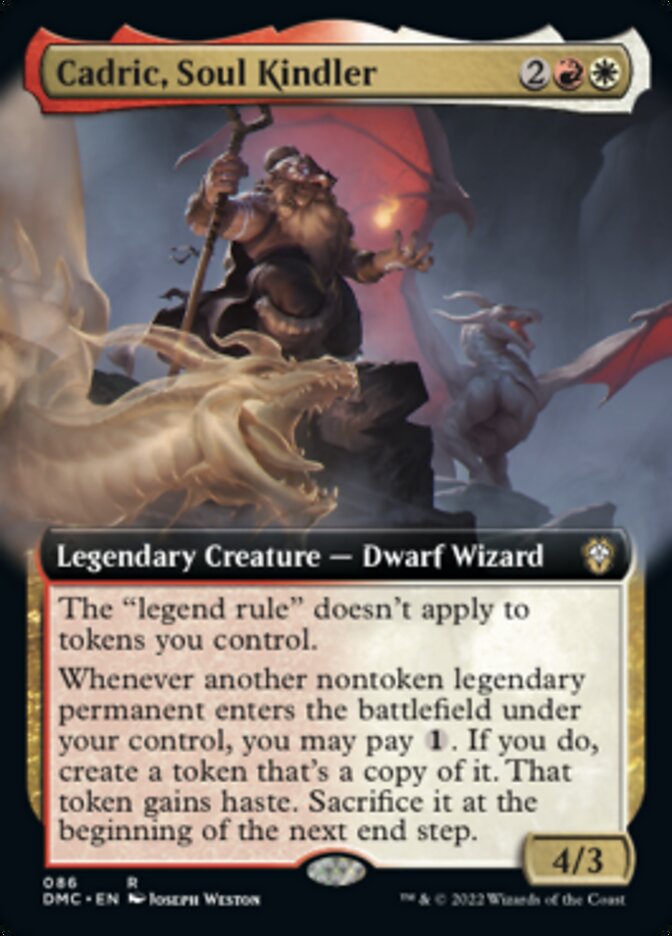 Cadric, Soul Kindler (Extended Art) [Dominaria United Commander] | Grognard Games