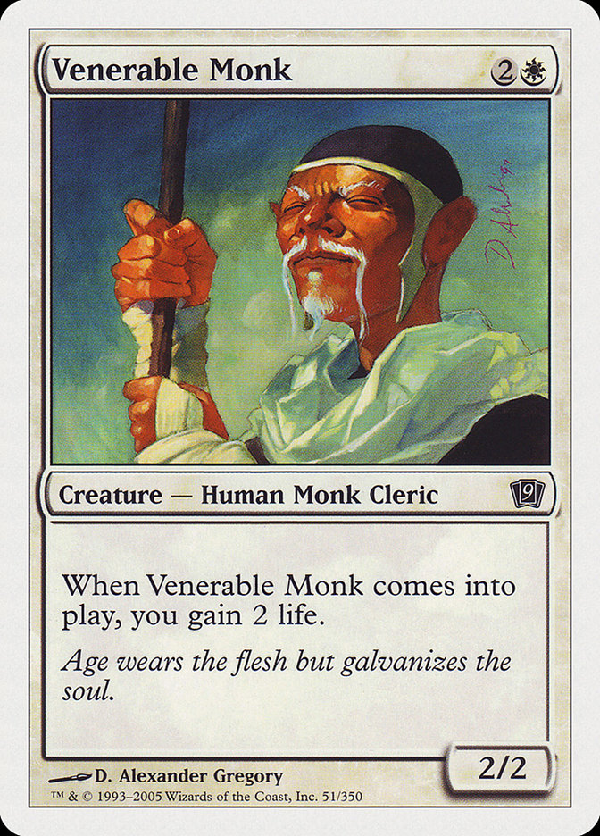 Venerable Monk [Ninth Edition] | Grognard Games