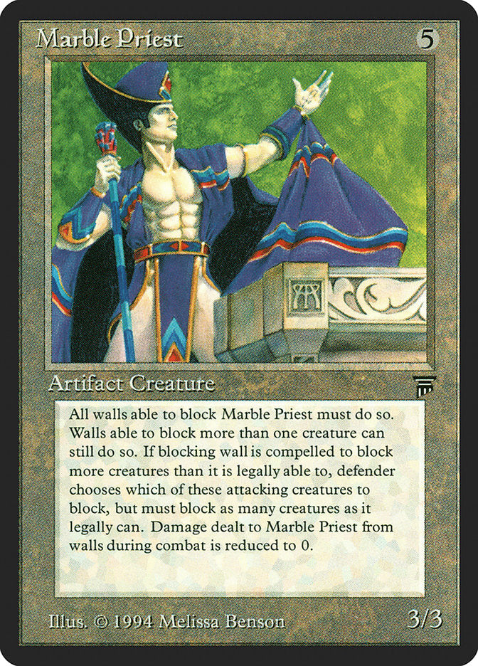 Marble Priest [Legends] | Grognard Games