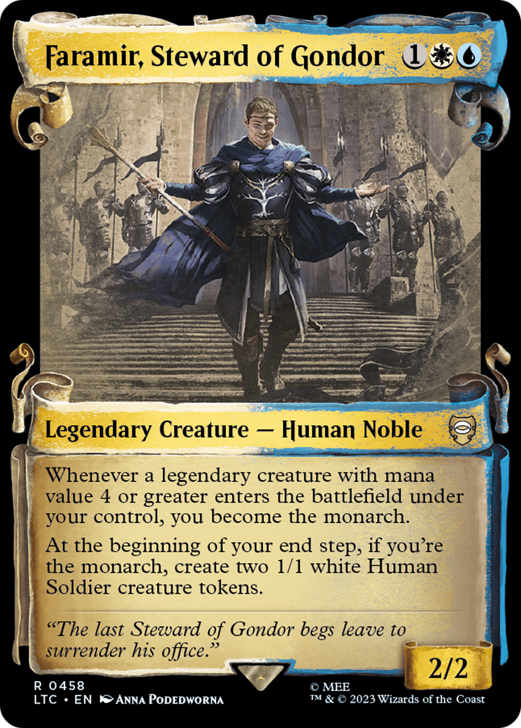 Faramir, Steward of Gondor [The Lord of the Rings: Tales of Middle-Earth Commander Showcase Scrolls] | Grognard Games